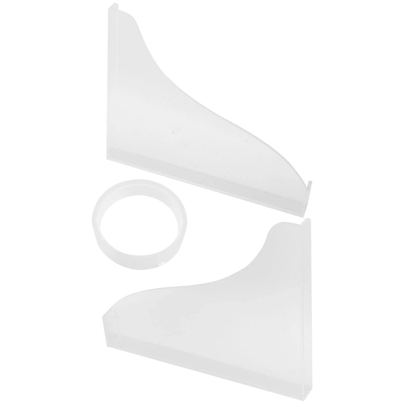 

Guard Shower Guards Bathtub Water Corner Bath Tub Shield Screen Acrylic Splashing Arcylic Door Curtain Clear Barrier Sink Edge