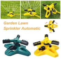 garden lawn sprinkler automatic 360 degree rotating irrigation water sprinkler for yard large area coverage