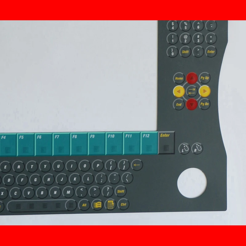 CP7832-1148-0010 / CP7832-1165-0001 / CP7832-1165-0007  Membrane Keypad