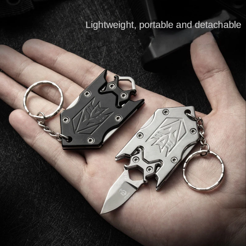 

Stainless Steel Mini Folding Knife Portable Tactics Multipurpose Outdoor Key Knife Gift Knife Pocket Knife Small Knives Civivi