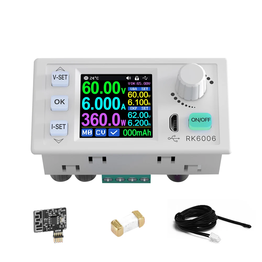 

RK6006 RK6006-BT Regulated Power Supplies Constant-voltage Constant-current Maintenance Experimental Power Supplying Device