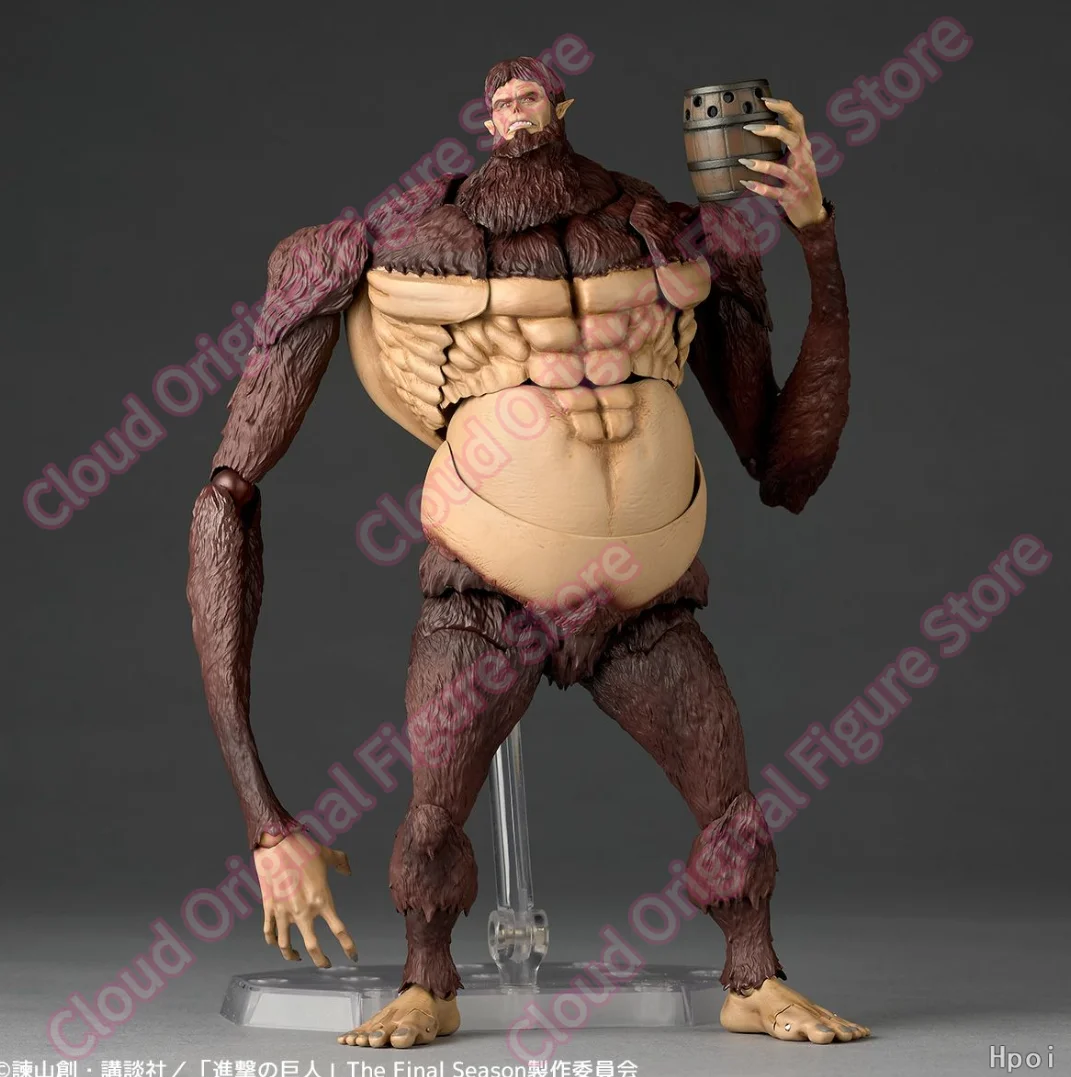 В наличии: 100% Оригинальные фигурки KAIYODO Revoltech Attack on Titan Kemono No Kyojin, коллекционная модель, подарок для хобби (art.: 3920da34632ef) - 3920da34632ef