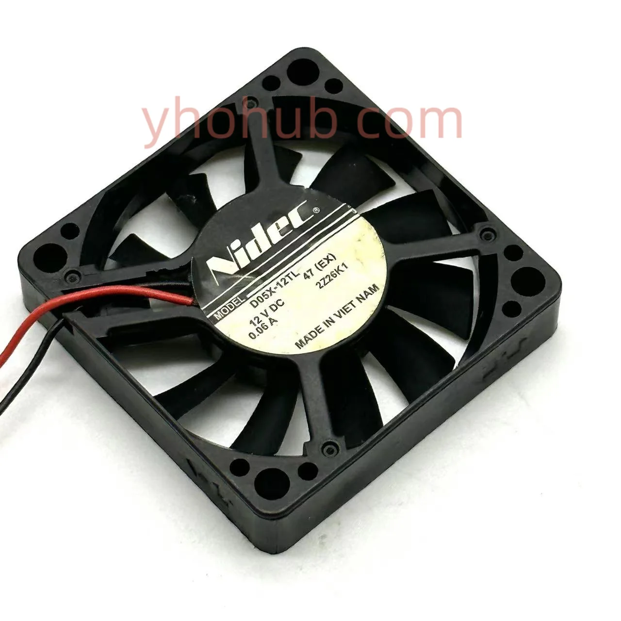 Охлаждающий вентилятор для сервера Nidec D05X-12TL DC 12 В 0,06a 50x50x10 мм