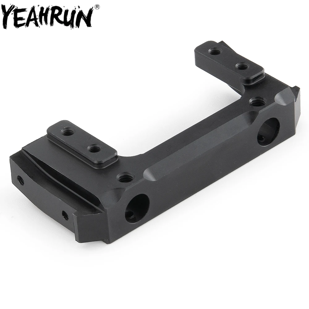 

Металлический алюминиевый передний бампер YEAHRUN с сервоприводом для 1/10 Axial SCX10 II 90046 90047 обновленные детали для радиоуправляемых автомобилей