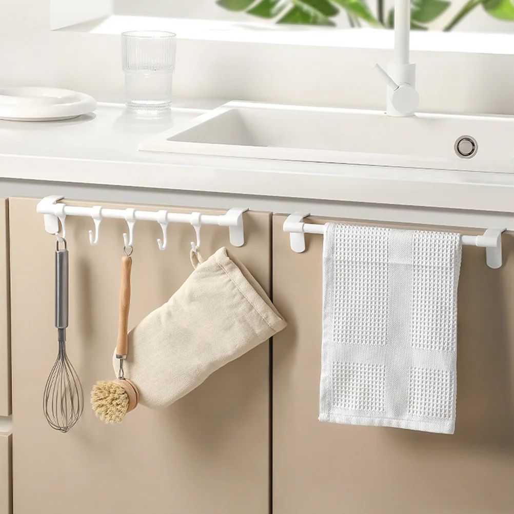 

Kitchen Hook Heavy Duty Cutlery Hook Under Cabinet Plastic Hook Home Supply