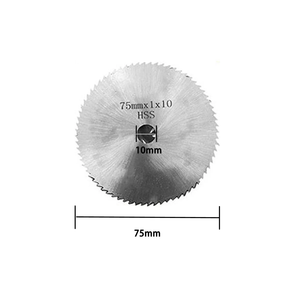 3Pcs 3Inch High Speed Steel Saw Blades Cutting For Wood Plastic Laminate Aluminum Woodworking Handicrafts Power Tool Accessories