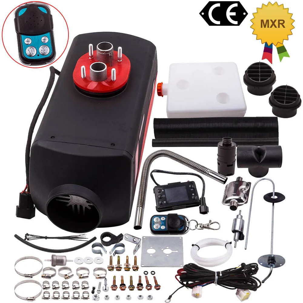 

5KW 12V Air Diesel Fuel Heater 10L Tank LCD Display + Silencer For Motorhomes AU Free Shipping