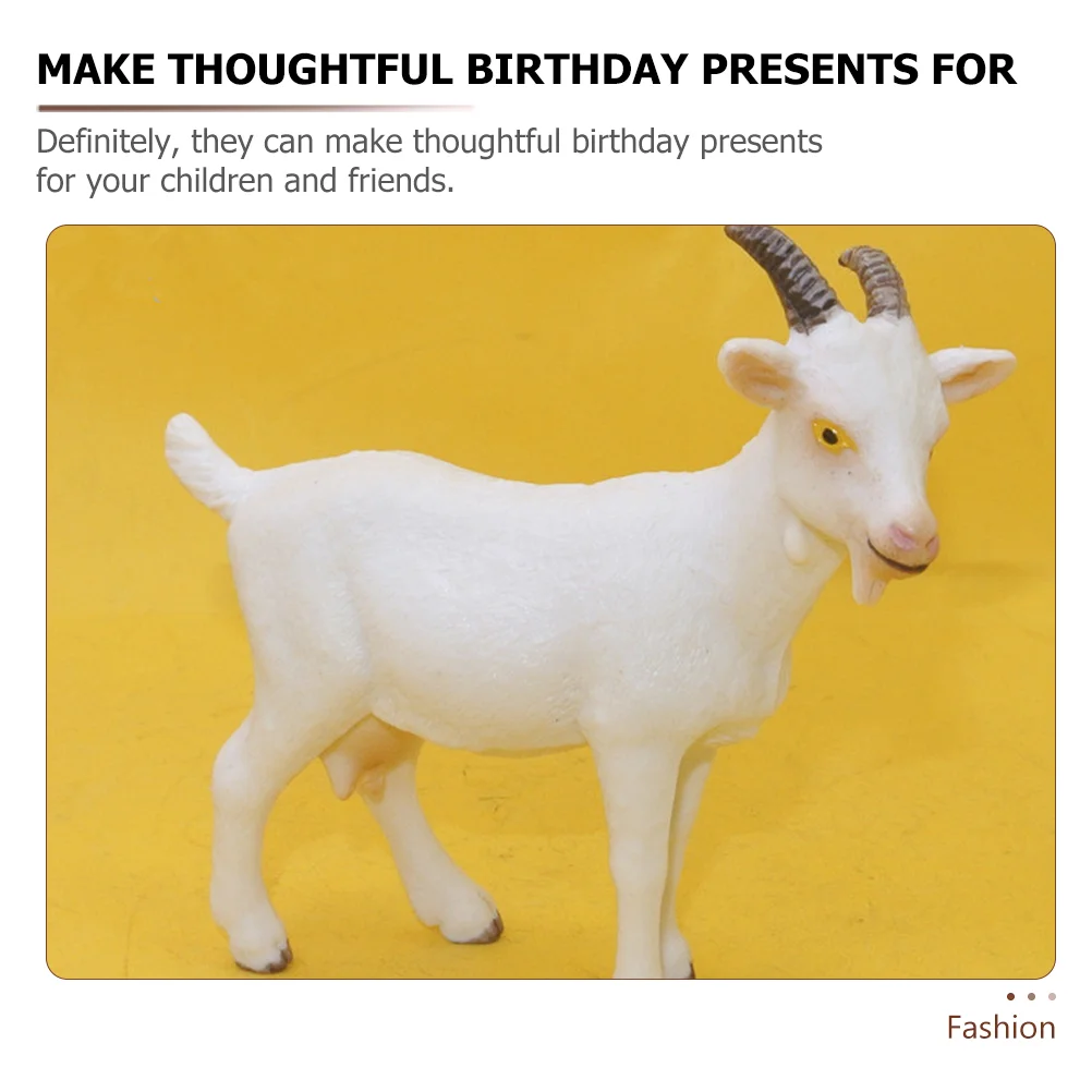 3 шт. имитация овцы игрушки фигурки животных статуи декоры пластиковые модели для