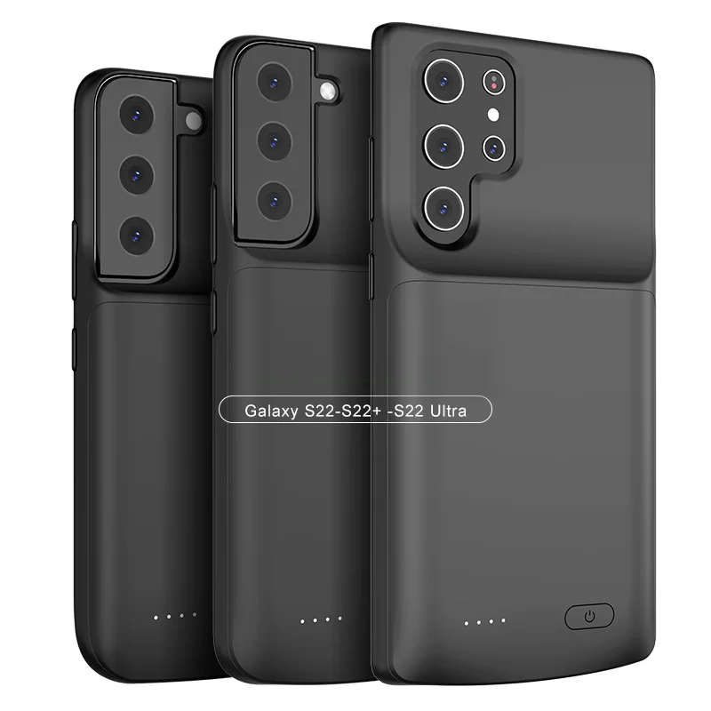 

Чехол для Samsung S23 S22 Ultra Plus, чехол для портативного зарядного устройства, перезаряжаемый внешний аккумулятор, внешний аккумулятор