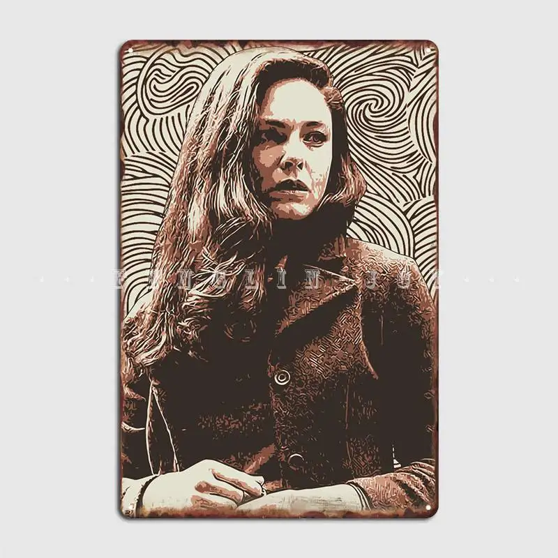 

Alexa Davalos Artwork Metal Plaque Poster Classic Bar Cave Club Party Plaques Tin Sign Posters