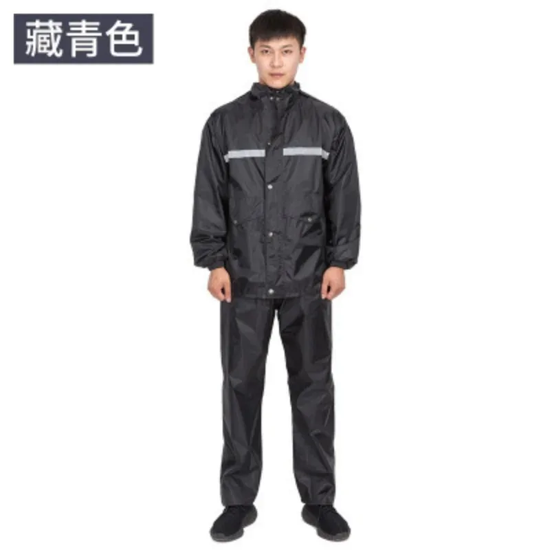Уличный дождевик для езды на мотоцикле брюки костюм светоотражающая ткань