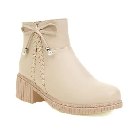 

Большие размеры; Простые короткие ботинки; Женская обувь; Ботильоны для женщин; Женские ботинки; Женская зимняя обувь; Большие размеры