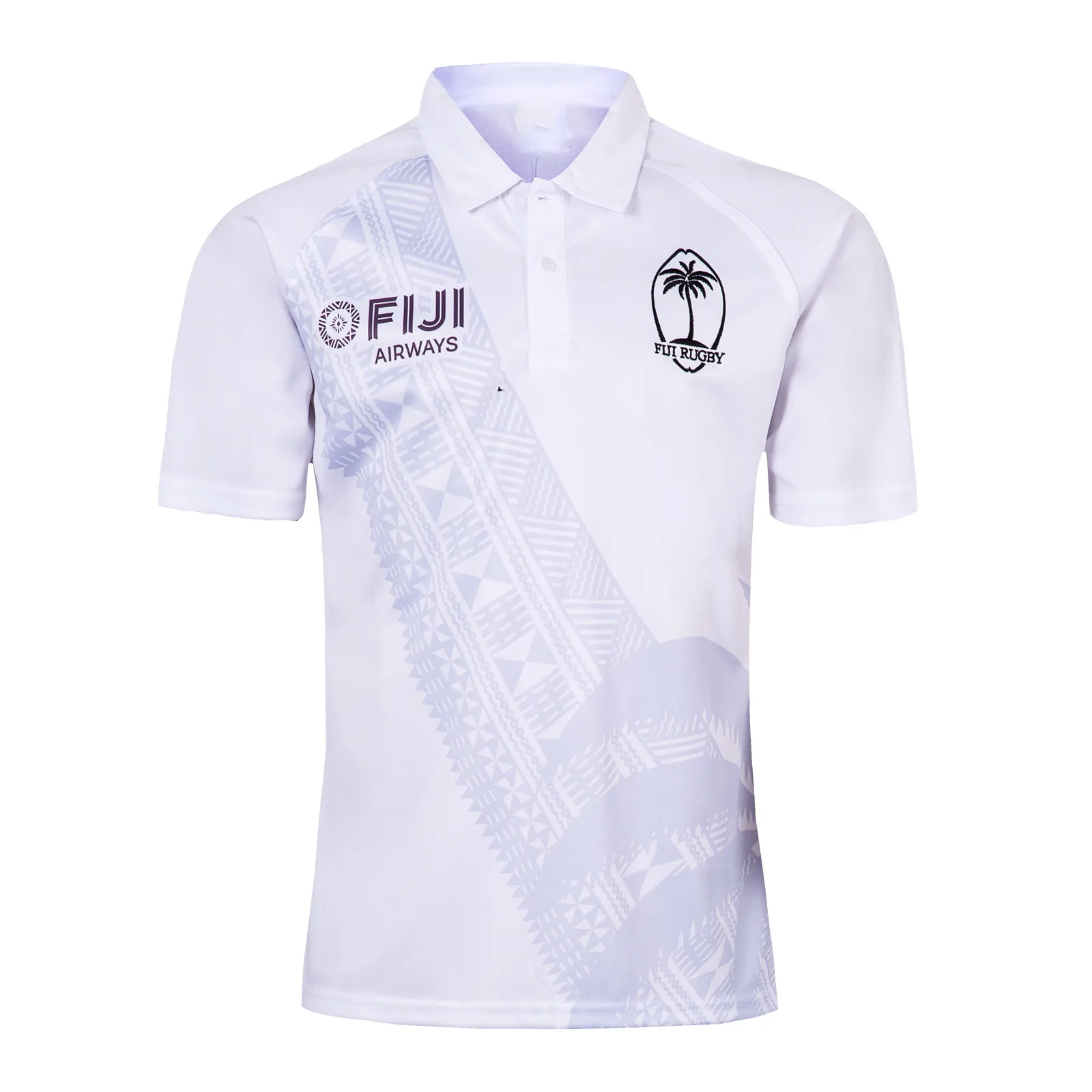 

2018 Fiji polo Rugby Jersey Shirt size S-M-L-XL-XXL-3XL-4XL-5XL