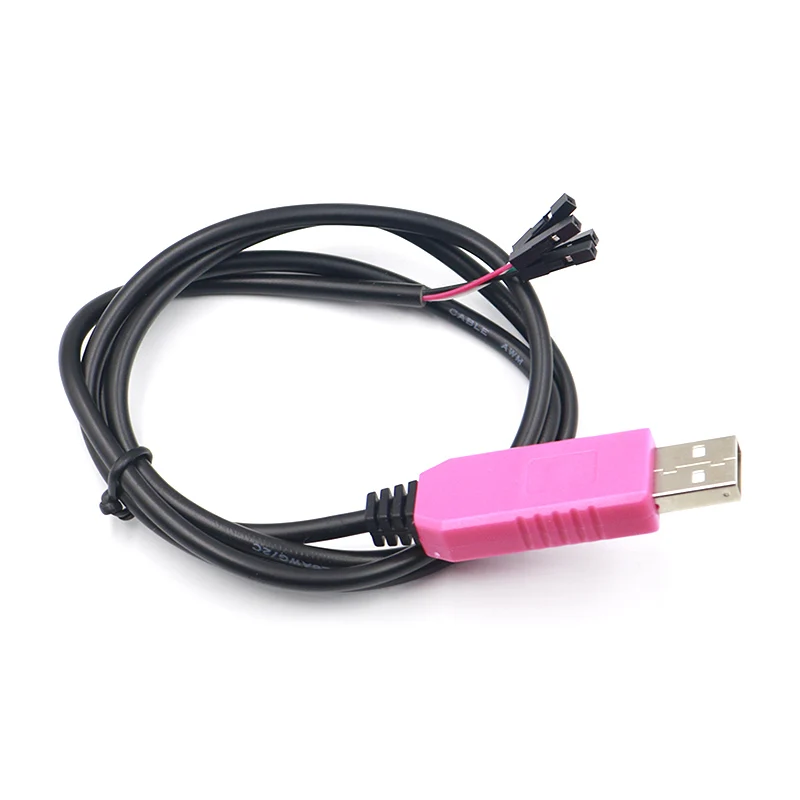 Оригинальный модуль кабеля 1 м CP2102 USB к UART TTL 4-контактный последовательный адаптер