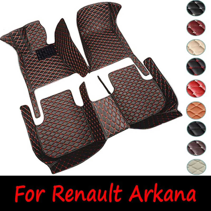 

Автомобильные коврики для Renault Arkana Samsung XM3 2020 2021 2022 2023, водонепроницаемые коврики на 5 мест, автомобильные коврики, полный комплект, коврик, автомобильные аксессуары