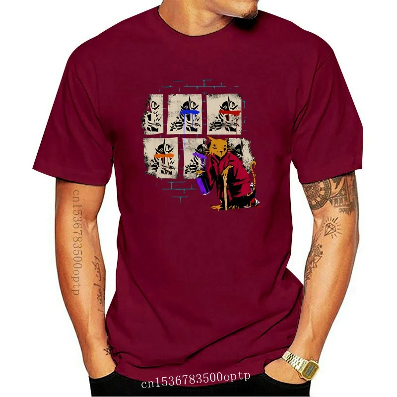 

Camiseta de algodón con estampado para hombre y mujer, camisa de manga corta con cuello redondo, estilo astilla, trituradora de
