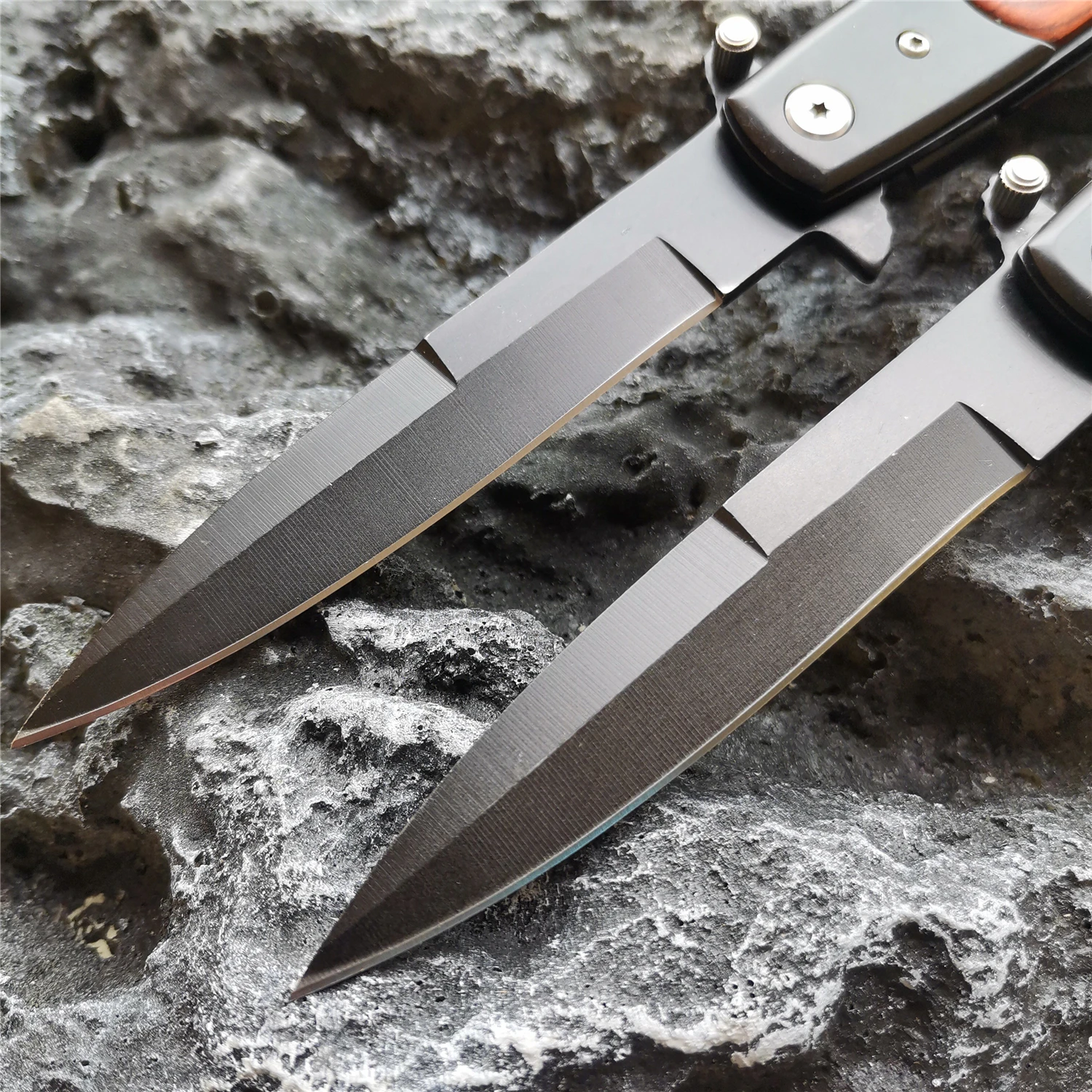 Новый деревянный портативный складной нож G10 карманный Учебный из нержавеющей