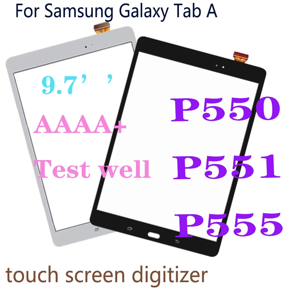 Сенсорный экран 9 7 дюйма P550 для Samsung Galaxy Tab A SM-P550 P551 P555 сенсорная панель дигитайзер