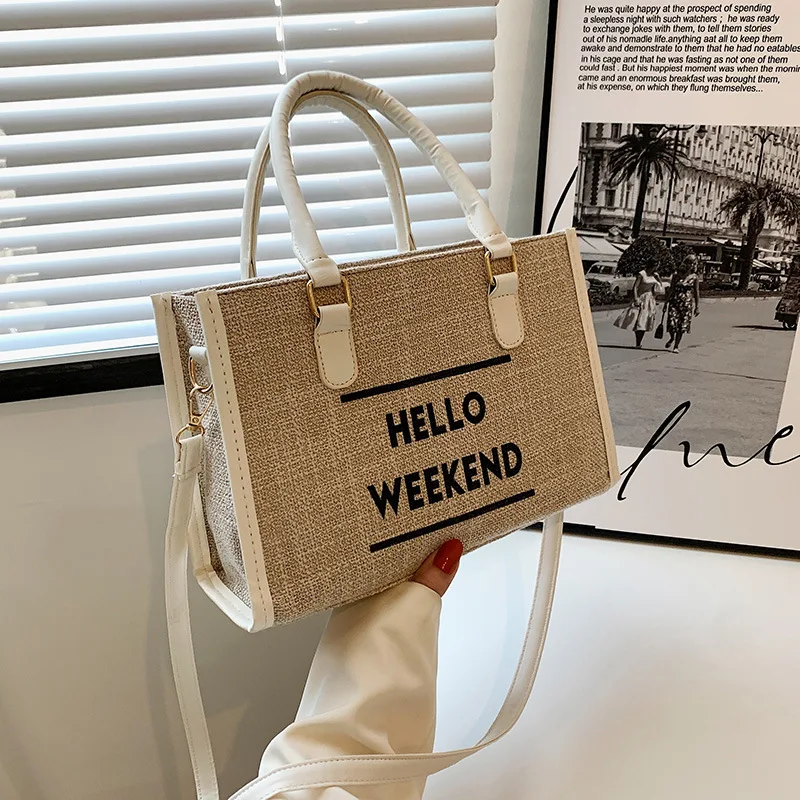 

Женская сумка-тоут через плечо из ПУ кожи, с молнией