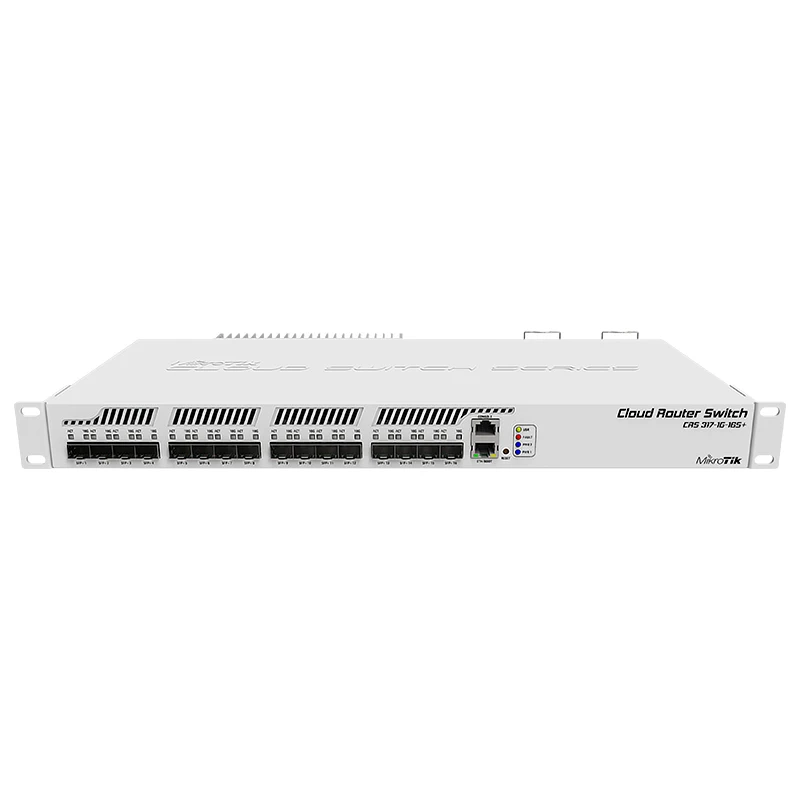 

Mikrotik CRS317-1G-16S+RM enterprise 16 port Routeros cloud routing switch