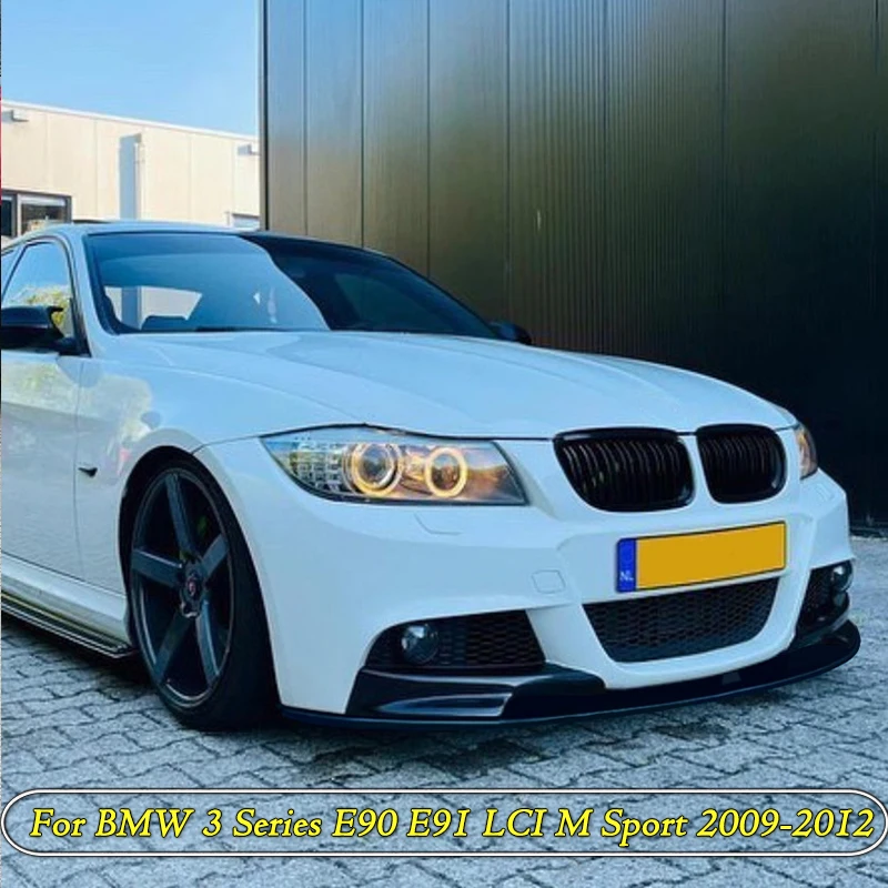 

4 шт., автомобильный передний бампер для BMW 3 серии E90 E91 LCI M Sport 2009-2012