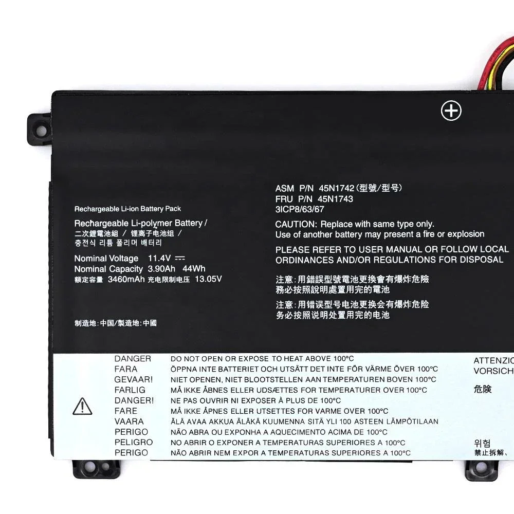 Фото Новый оригинальный аккумулятор для ноутбука 00NY639 11,4 В 44 Втч для Lenovo Thinkpad W550 W550s T550 T550s T560 P50S Series SB10K12721 и т. д. №2