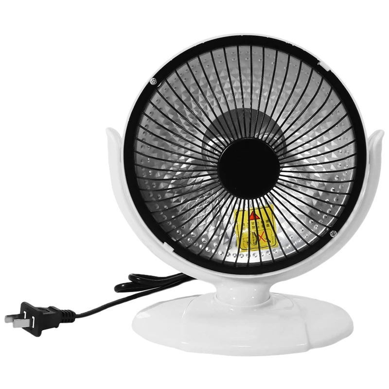 

Mini Home Heater Infrared Portable Electric Air Heater Warm Fan Desktop For Winter Household Bathroom Metal Decorative Plate