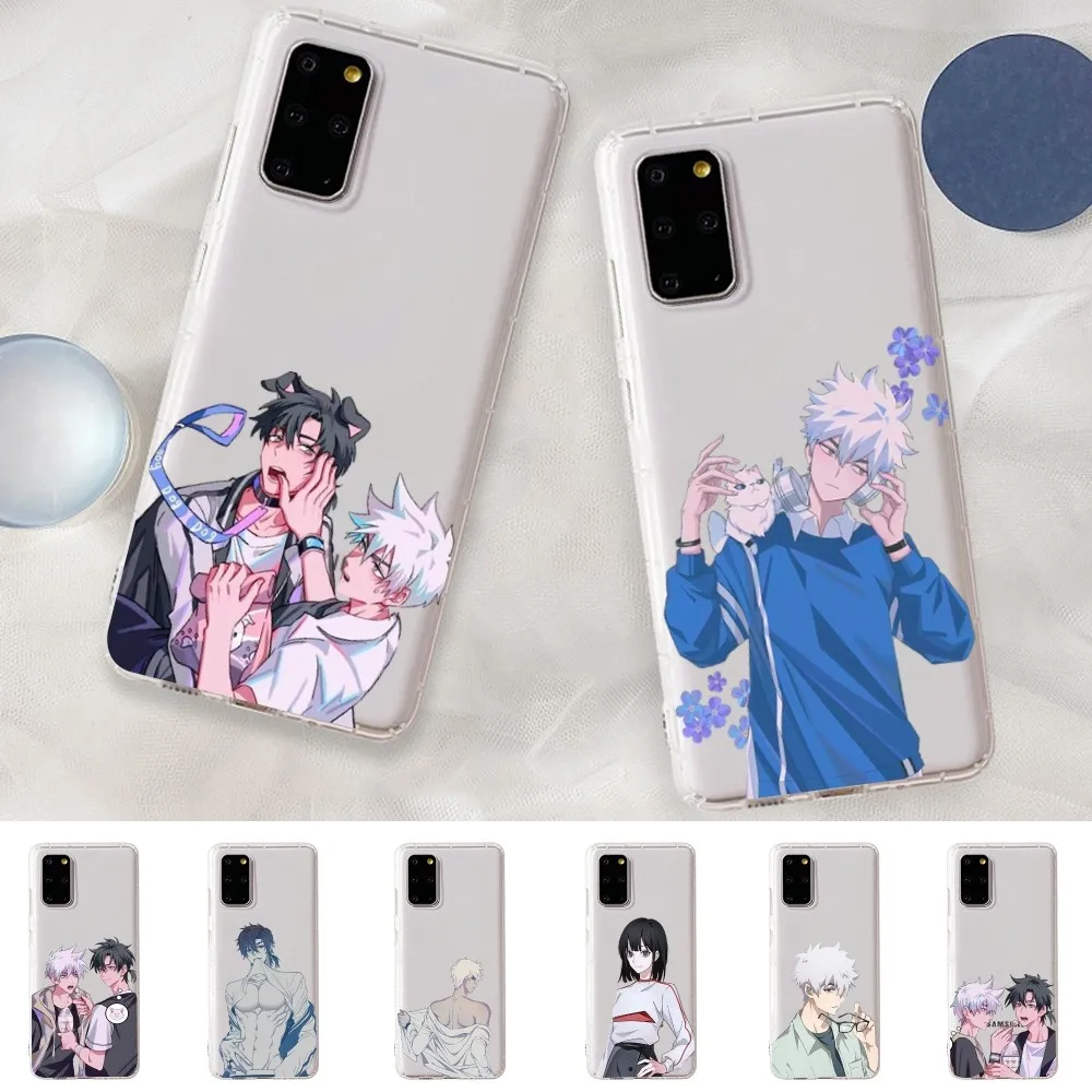 Чехол для телефона Anime Link Click Time Agent Samsung A12 21 30 31 51 52 70 71 Redmi8 9 10 Honor10 50 Прозрачный