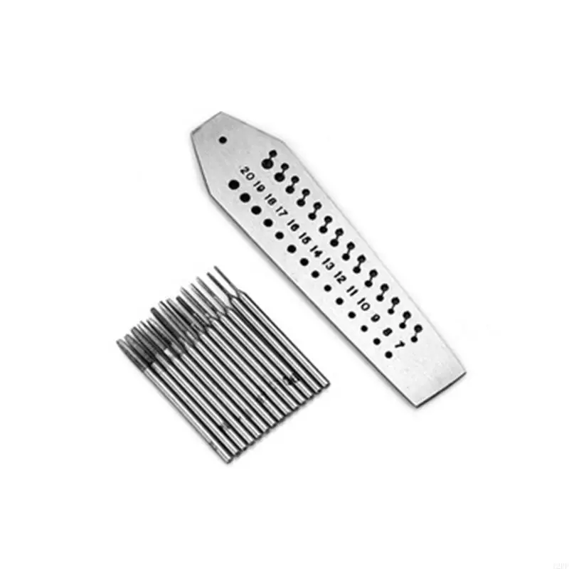 

12pf Mini Tap & Die Set 14 Taps Vintplate 0,7 мм 2 мм ювелирные украшения и ремонт часов