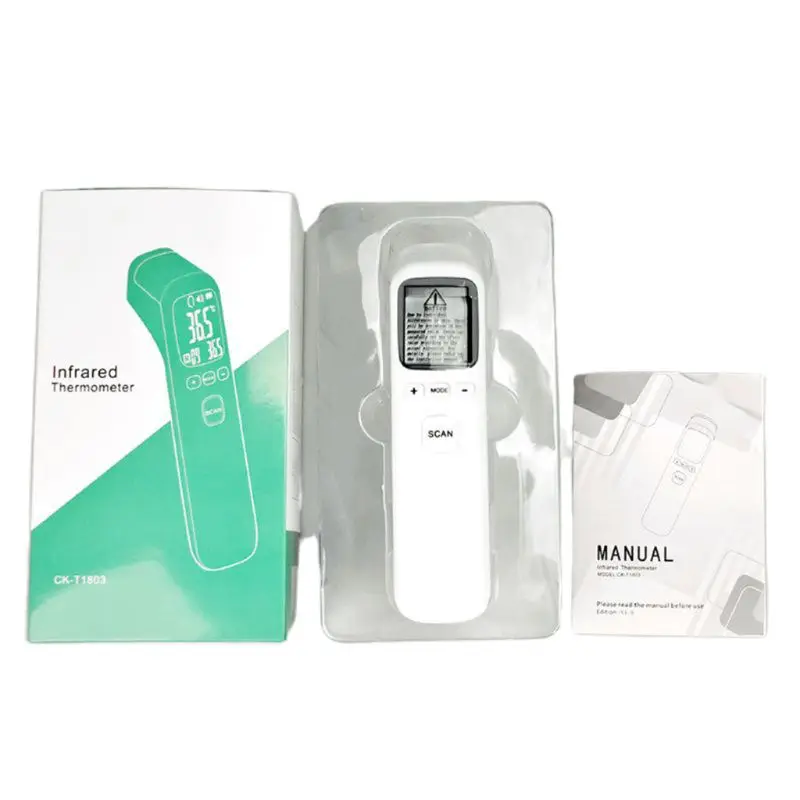 

LCD Digital Non-contact IR Infrared Thermometer Forehead Body Baby Adult Surface Temperature Meter Measurement 367D