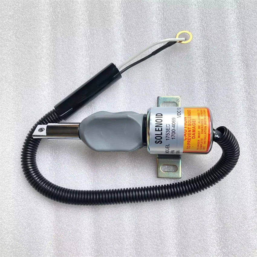 Соленоид остановки топлива 185208 Для гусеничного погрузчика Mustang MTL20 Gehl CTL70 Isuzu 4JG1-TPA