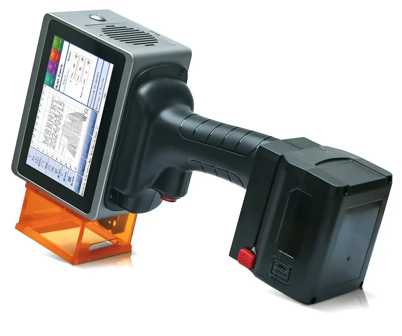 DITU-L4 PRO Ручная машина для маркировки волокна Портативная Мини-принтер с датой