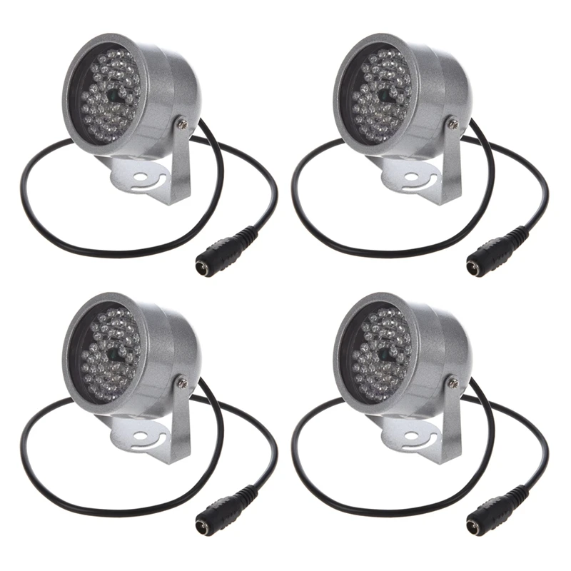 

4X 48 LED Illuminator IR Infrared Night Vision Light Security Lamp For CCTV Camera