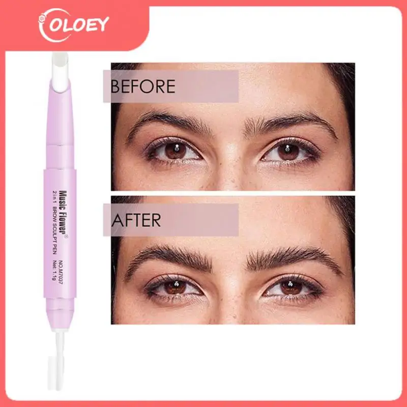 

Lasting Eyebrow Gel Soap Wax Pencil Dense Eyes Brow Transparent Makeup Styling Gel Wax With Brushes Women Cosmetics Tools