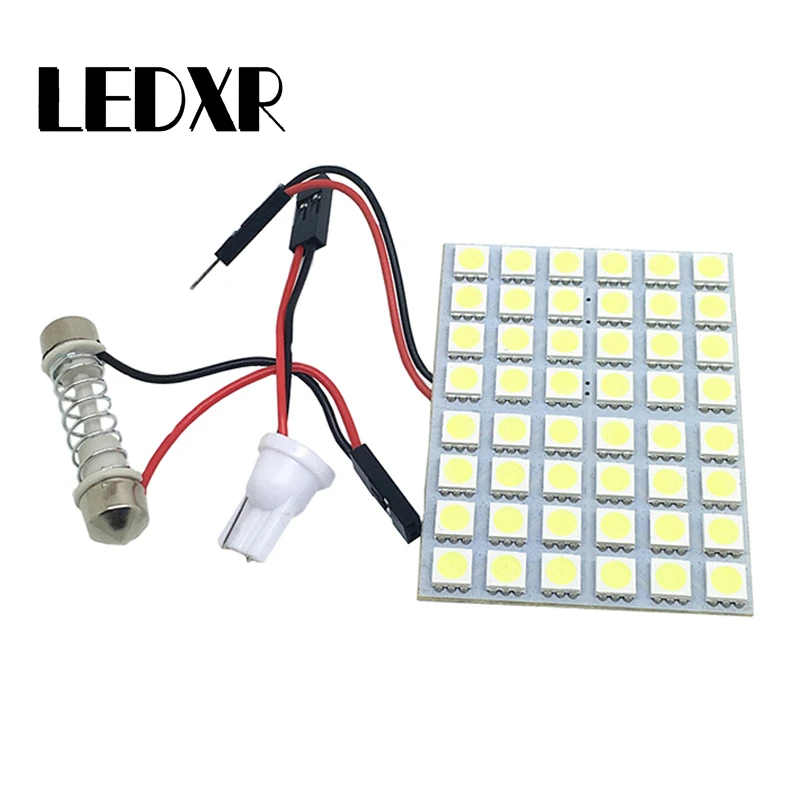 

2pcs LED car light highlight LED 5050 48smd car indoor reading light car roof light car interior light room light