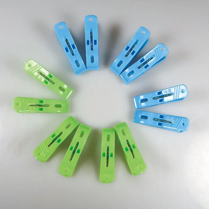 24 шт. пластиковые прищепки для белья с защитой от ветра |