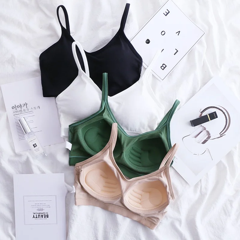 Топ-Труба Женский бесшовный с чашками пуш-ап