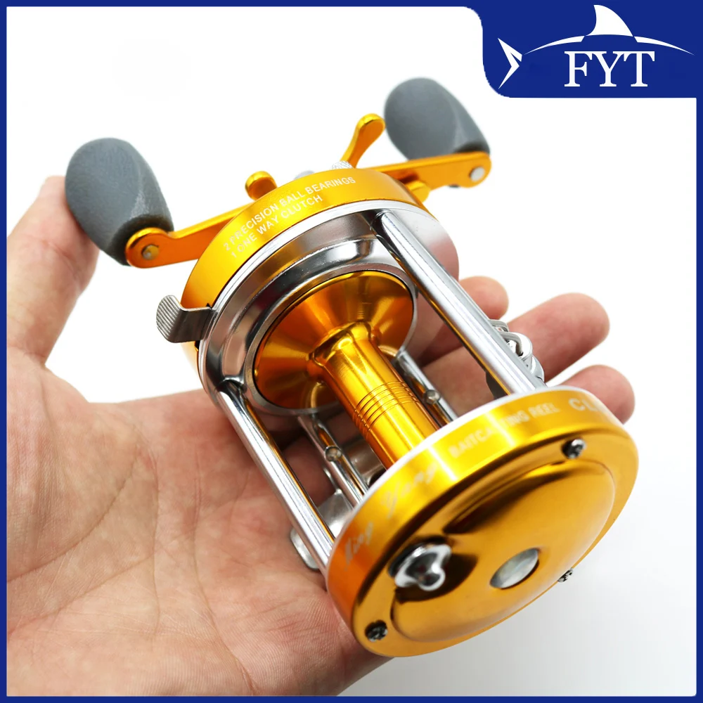 Полностью металлические шарикоподшипники 2 + 1BB правосторонний барабан катушка