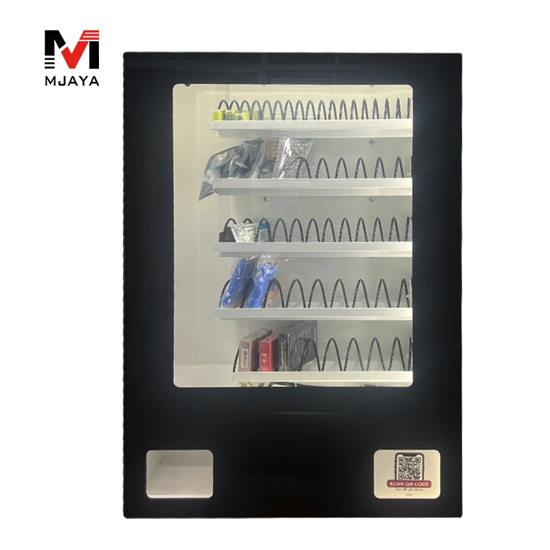 1Pcs TM004-5B Mini Hotel Vending Machine Dispenser with QR Code Payment for Small Item Box Automatic Self-service - купить по