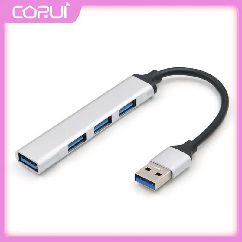 

Stable Transmission Without Disconnection Usb C One To Four Computer Splitter No Delay Usb Hub Type-c And Usb Optional