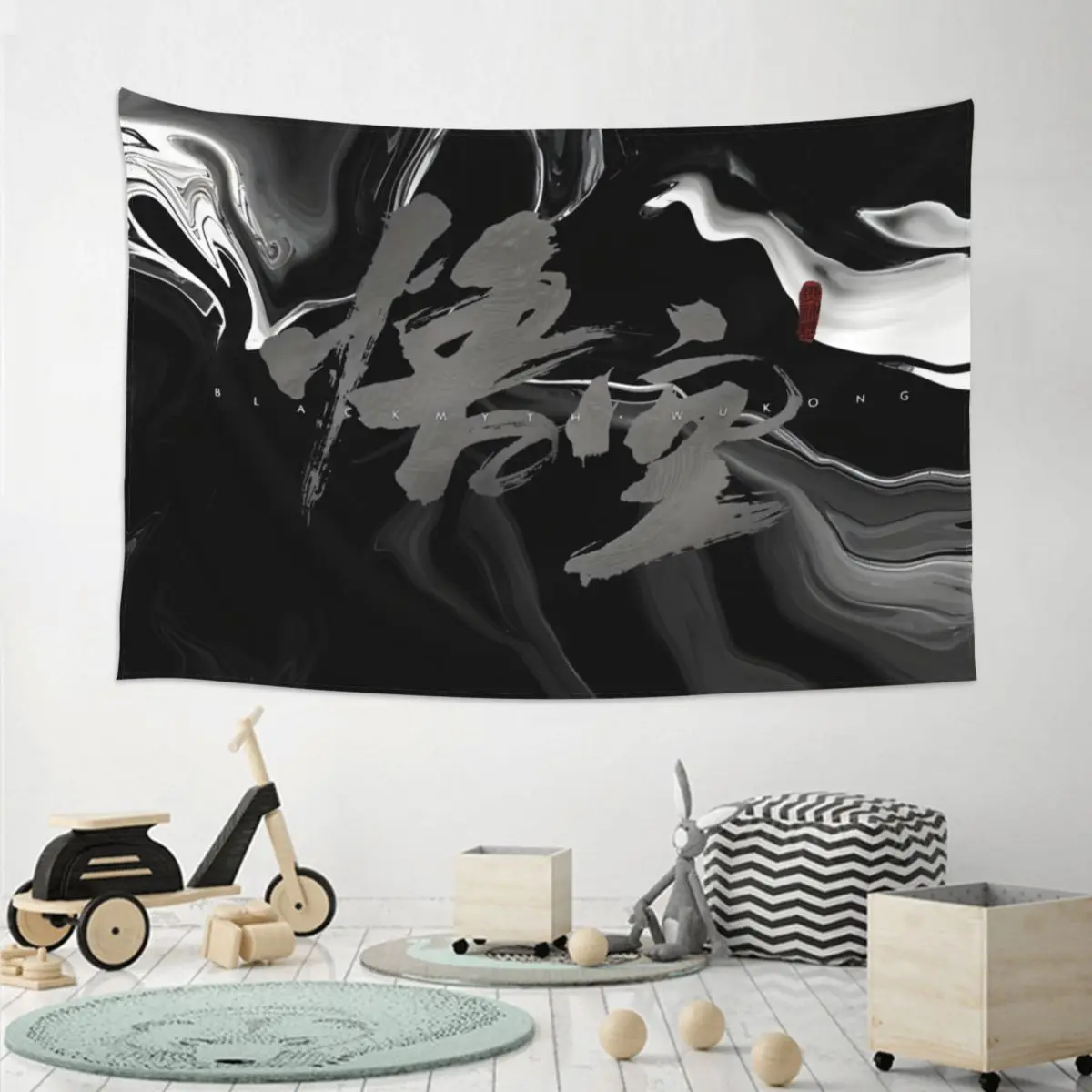 2024 г. самые популярные игровые подвесные гобелены черный миф Укун колледж драм