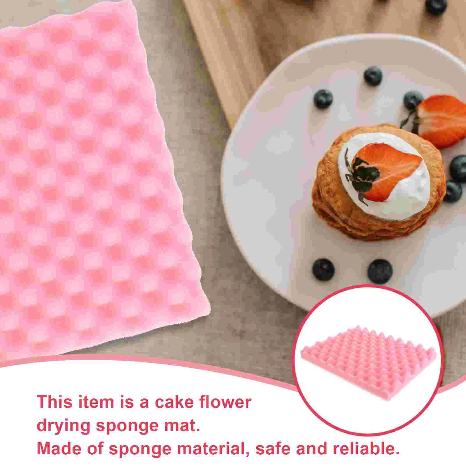 2 шт. губка для торта цветов коврик помадки инструменты украшения пенопластовые