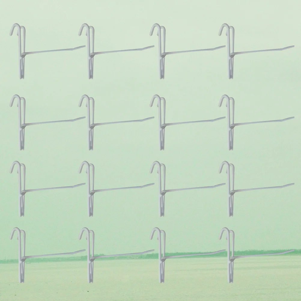 20 шт. вешалка с крючком для доски супермаркета металлические крючки железная