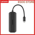 Оригинальный разветвитель Lenovo C611 с 4 портами USB 3,0, 2,0, Тип C, разветвитель, интерфейс питания для MacBook, ноутбука, компьютера, ноутбука