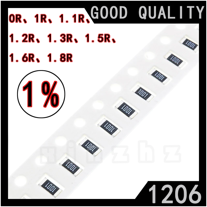 SMD 1206 чиповый резистор 1% Высокоточный