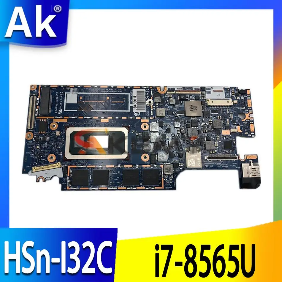 

Original For HP Elite Dragonfly HSn-I32C Laptop Motherboard 6050A3074401-MB-A02 L74111-001 With i7-8565U 16GB RAM 100% Tested