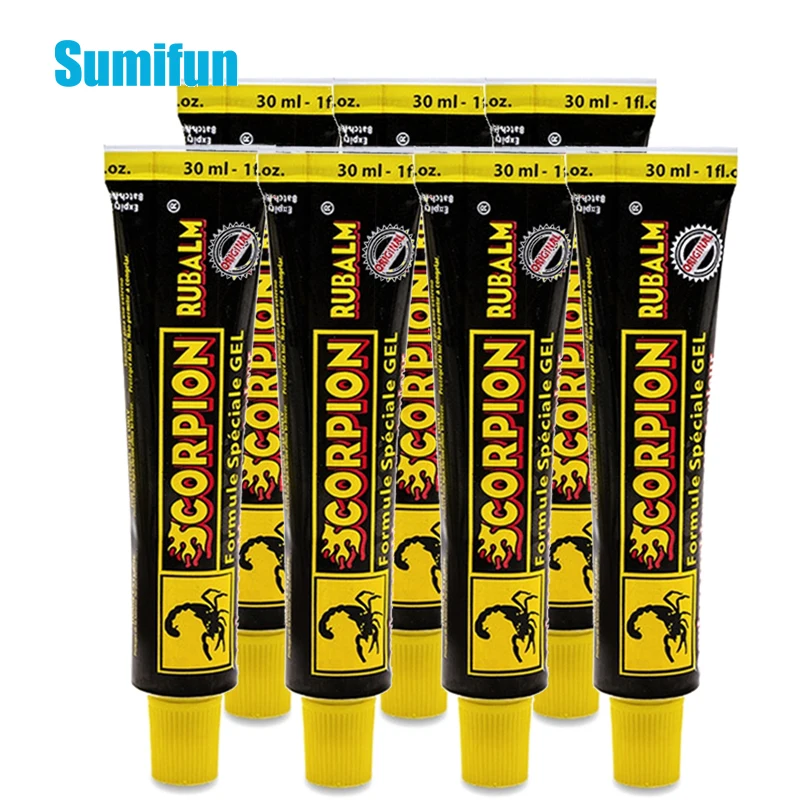 

7pcs Scorpion Ointment Powerful Efficient Relief Joint Muscle Pain Headache Neuralgia Acid Stasis Rheumatism Arthritis Cream 30g