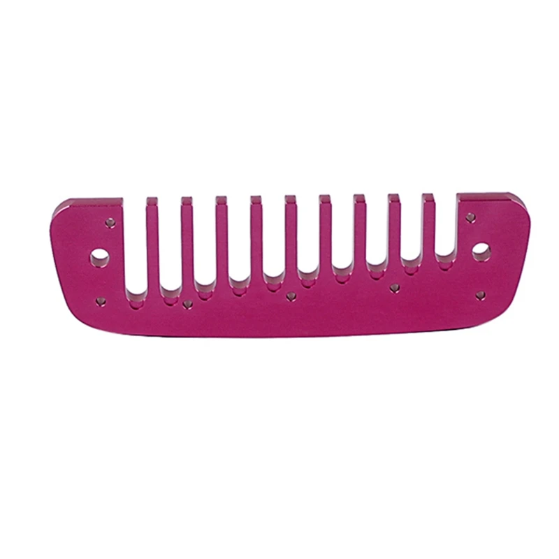 Гармоника из алюминиевого сплава блюз-гребень с 10 отверстиями аксессуары для