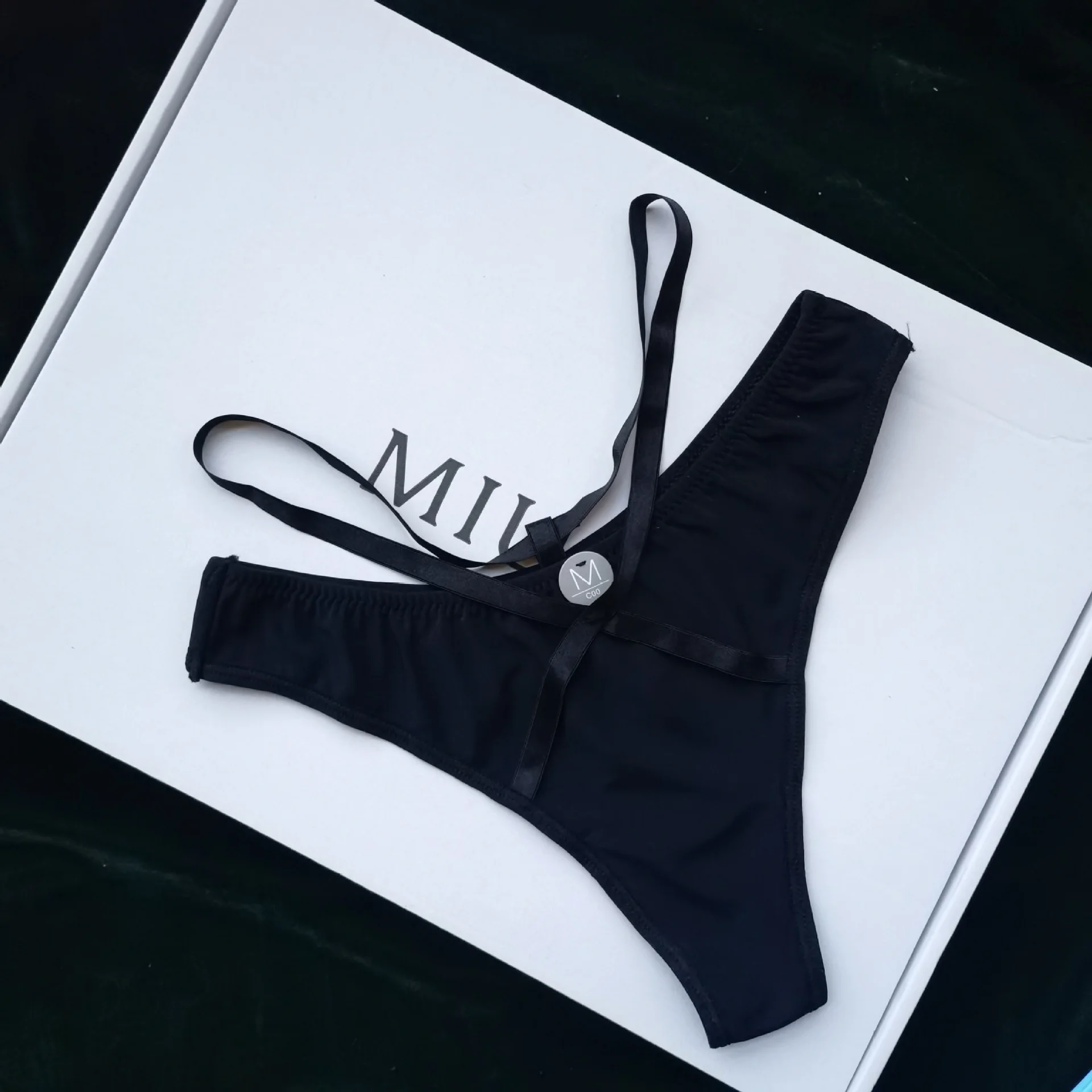 SP &amp CITY Cross дизайнерские тонкие шелковые эротические сексуальные трусы женские