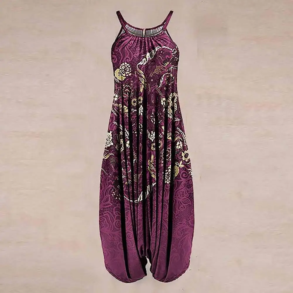 

Beautiful Super Deep Crotch Wide Leg Summer Romper Summer Romper Loose Type Baggy